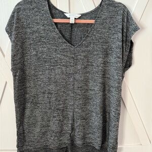 Market & Spruce Black and White Striped Blouse - Stitch Fix